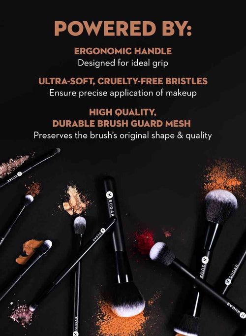 Blend Trend Dual Face Brush - 075 Powder + Foundation