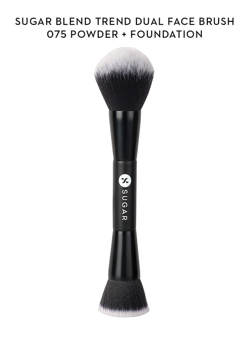 Blend Trend Dual Face Brush - 075 Powder + Foundation