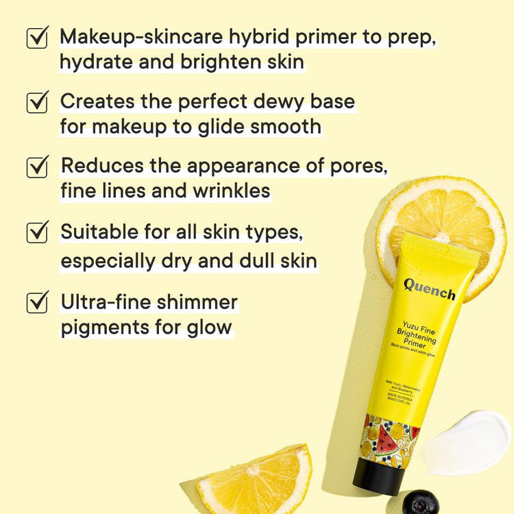 Brightening Primer with Yuzu Vitamin C - 30 ML