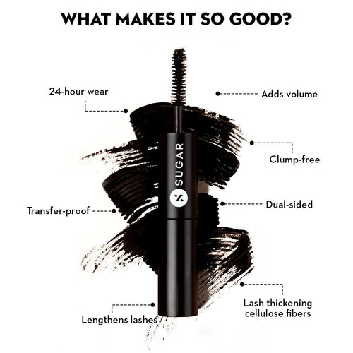 Double Date Extreme Volume Mascara Duo - 01 Blackjack