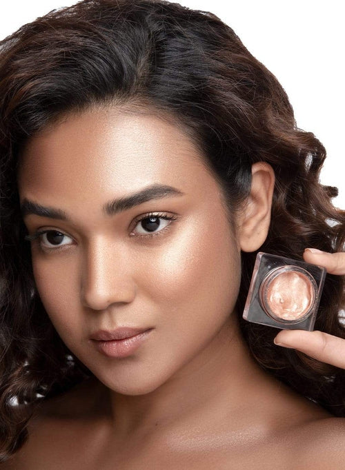 Glow And Behold Jelly Highlighter - 02 Peach Pioneer (Peach Pink Gold)