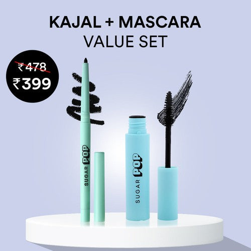 Kajal + Mascara value set