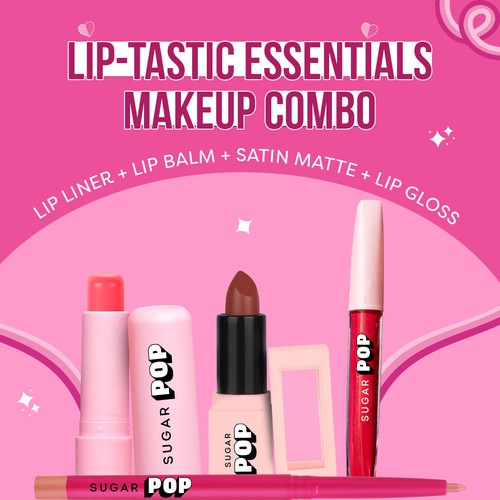 Lip-tastic Essentials Makeup Combo