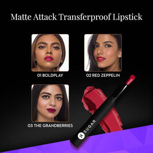 Matte Attack Transferproof Lipstick + Dream Cover SPF15 Mattifying Compact