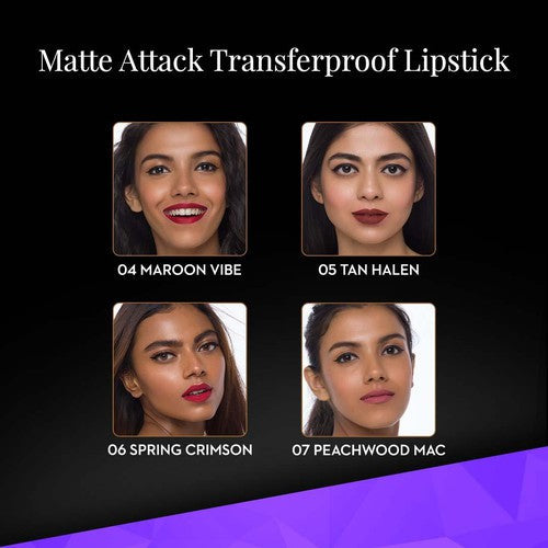 Matte Attack Transferproof Lipstick + Dream Cover SPF15 Mattifying Compact