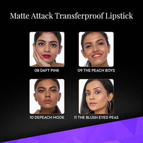 Matte Attack Transferproof Lipstick + Dream Cover SPF15 Mattifying Compact