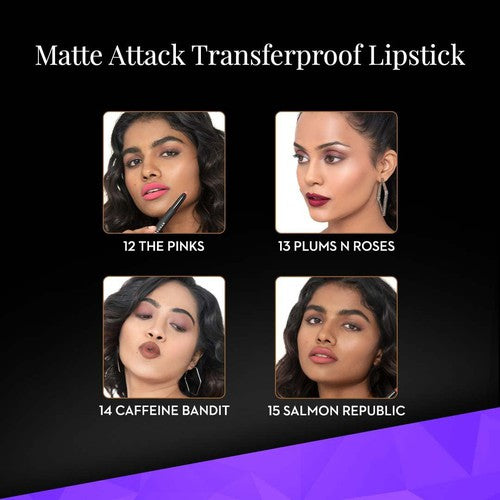 Matte Attack Transferproof Lipstick + Dream Cover SPF15 Mattifying Compact