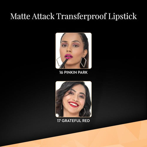 Matte Attack Transferproof Lipstick + Dream Cover SPF15 Mattifying Compact