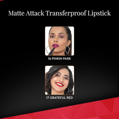 Matte Attack Transferproof Lipstick Set of 2