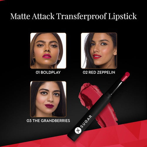 Matte Attack Transferproof Lipstick Set of 2