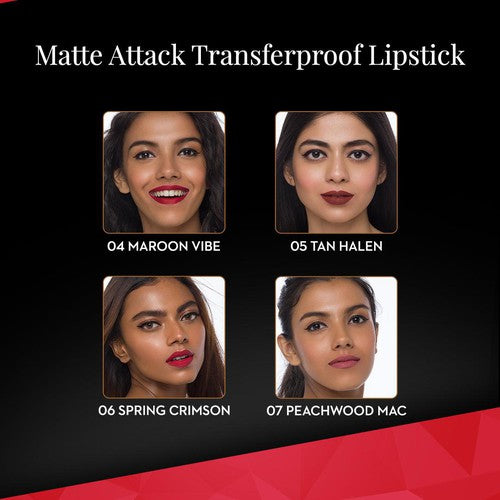 Matte Attack Transferproof Lipstick Set of 2