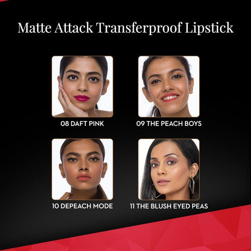 Matte Attack Transferproof Lipstick Set of 2