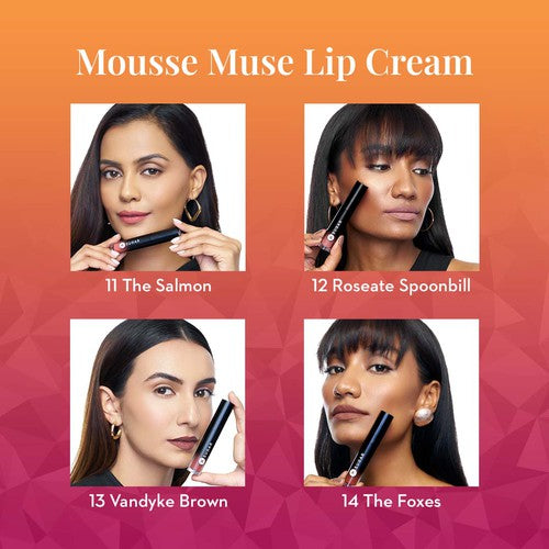 Mousse Muse Lip Cream & Foundation Stick Combo