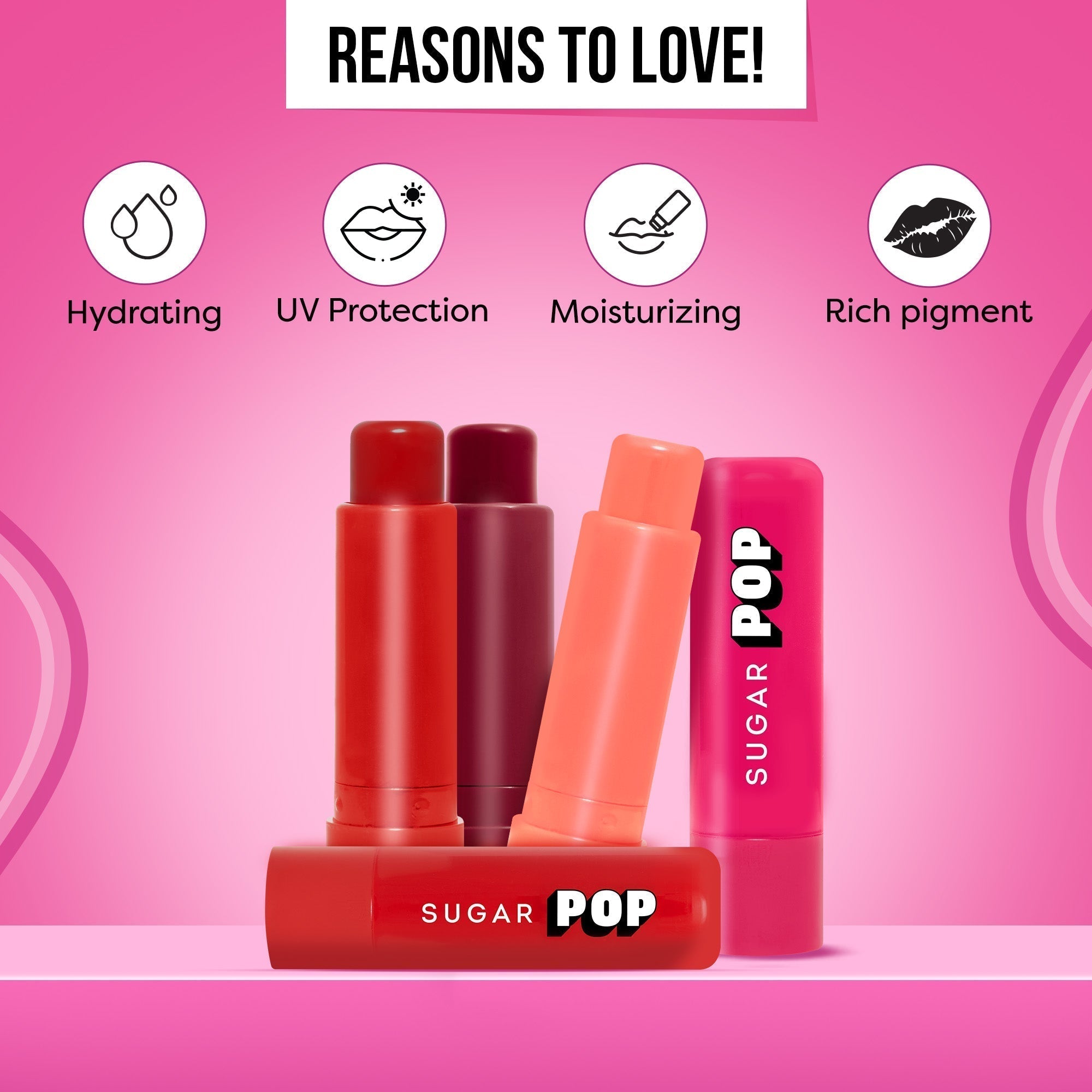 Nourishing Lip Balm Duo - 01 Cherry and Strawberry