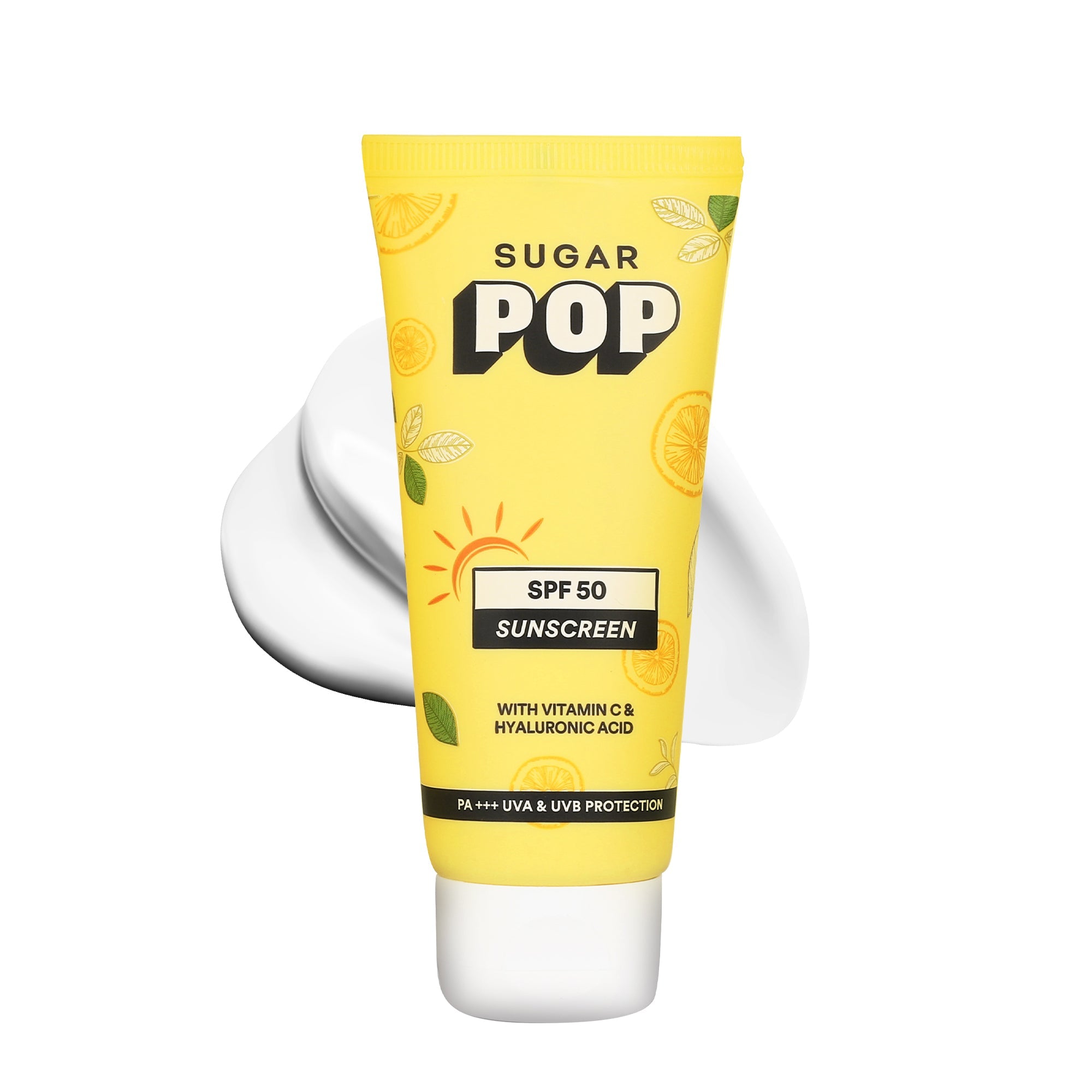 SPF 50 Sunscreen with Vitamin C and Hyaluronic Acid