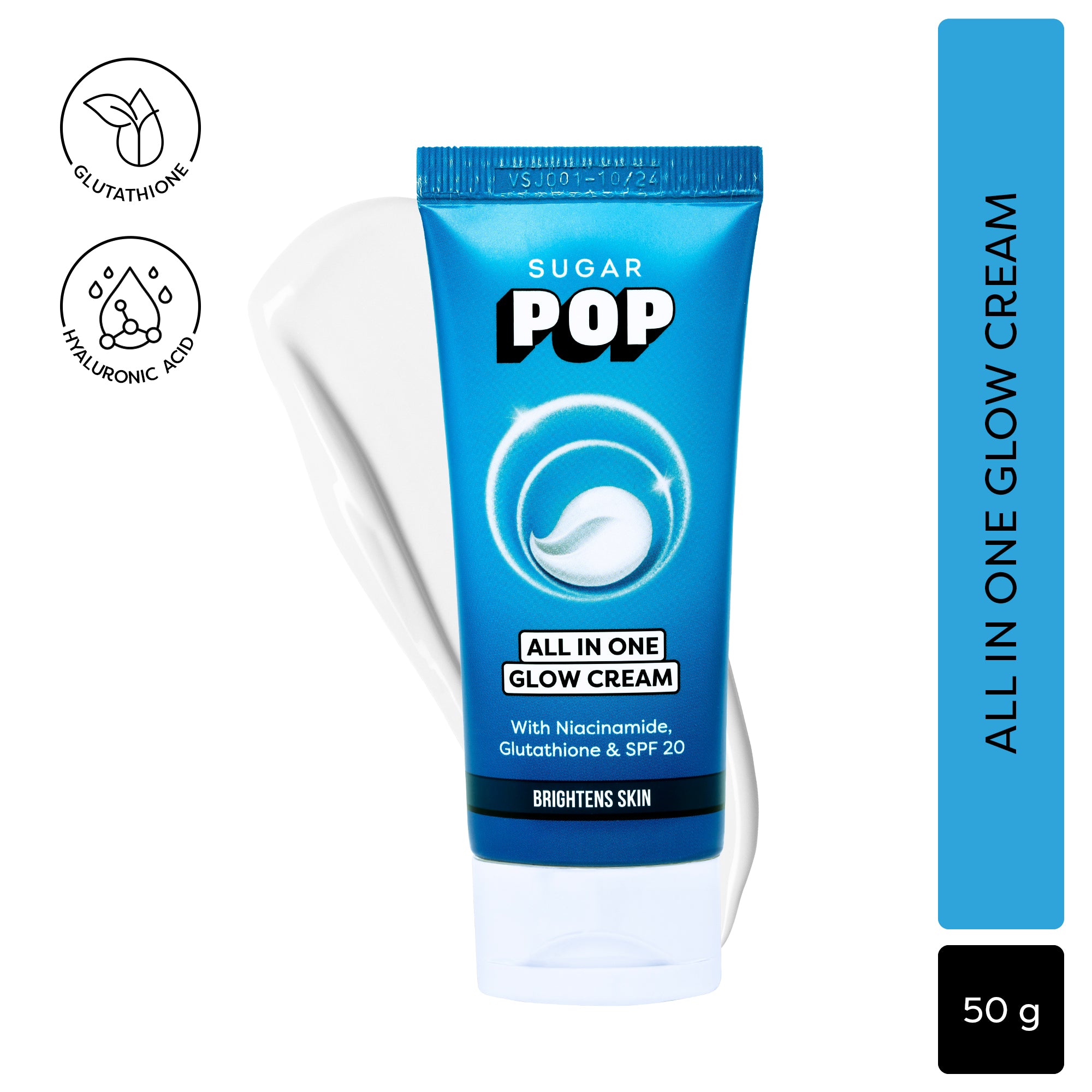 SUGAR POP All In One Glow Cream with with Niacinamide And Glutathione Spf 20