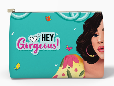 SUGAR POP Hey Gorgeous Green Pouch