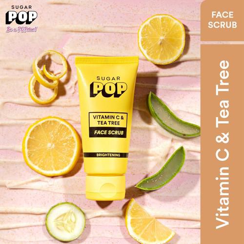 SUGAR POP Vitamin C & Tea Tree Face Scrub