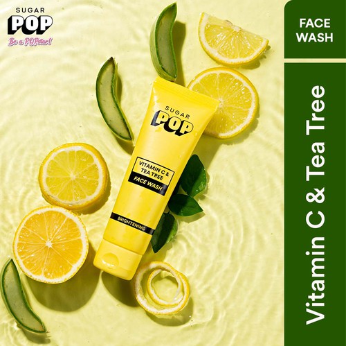 SUGAR POP Vitamin C & Tea Tree Facewash