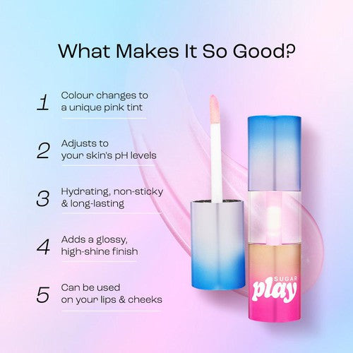 SUGAR Play Mega Hype Colour Changing Lip Oil