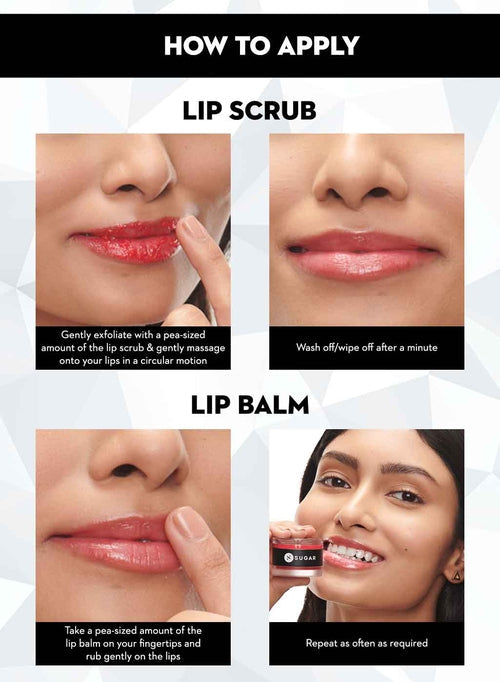 SUGAR Tipsy Lips Scrub + Balm Duo