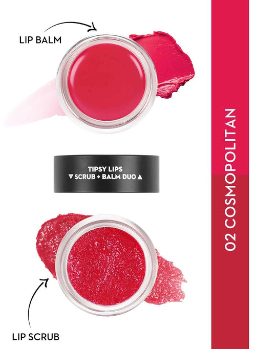 SUGAR Tipsy Lips Scrub + Balm Duo