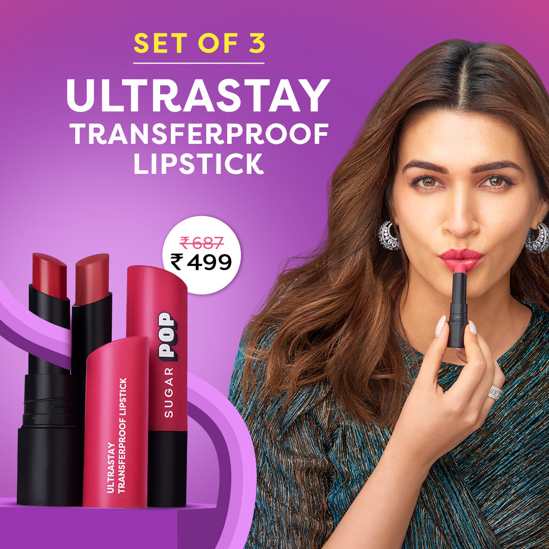 Set of 3 Ultrastay Transferproof Lipstick