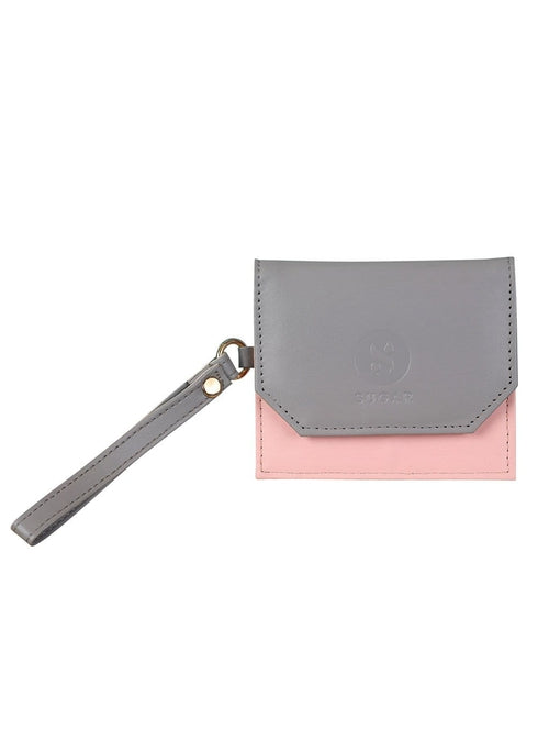 Slim Feat Card Wallet - Grey