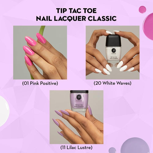 Tip Tac Toe Nail Lacquer - Artsy Trio