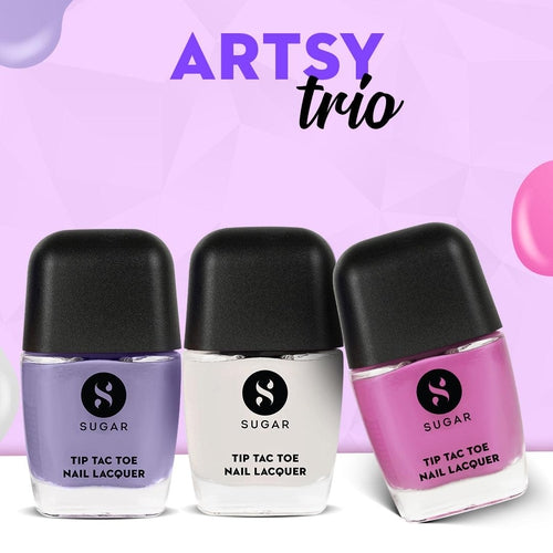 Tip Tac Toe Nail Lacquer - Artsy Trio