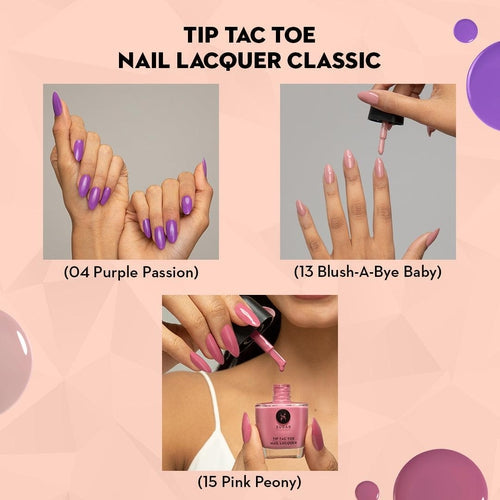 Tip Tac Toe Nail Lacquer - Bestselling Trio