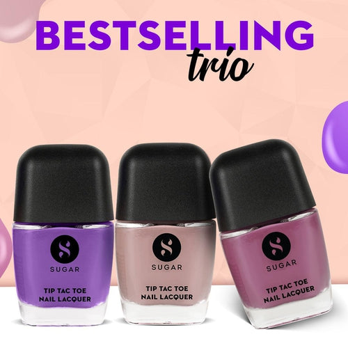 Tip Tac Toe Nail Lacquer - Bestselling Trio