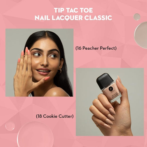 Tip Tac Toe Nail Lacquer - Chic Contrast Duo