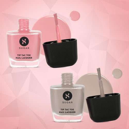 Tip Tac Toe Nail Lacquer - Chic Contrast Duo