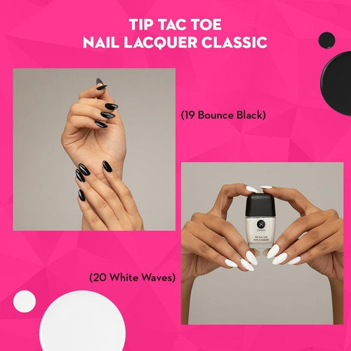 Tip Tac Toe Nail Lacquer - Classic Duo