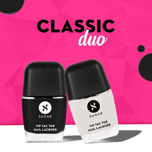 Tip Tac Toe Nail Lacquer - Classic Duo