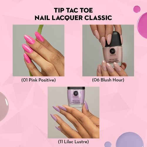 Tip Tac Toe Nail Lacquer - Urban Hues Trio