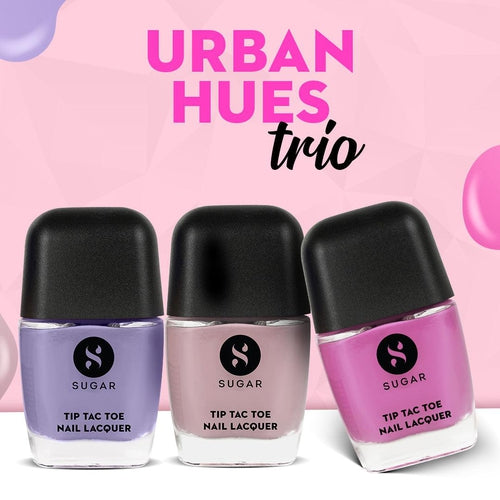 Tip Tac Toe Nail Lacquer - Urban Hues Trio