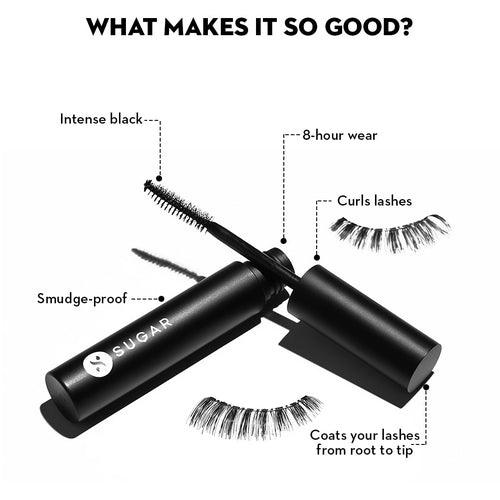 Uptown Curl Lengthening Mascara - 01 Black Beauty (Black)