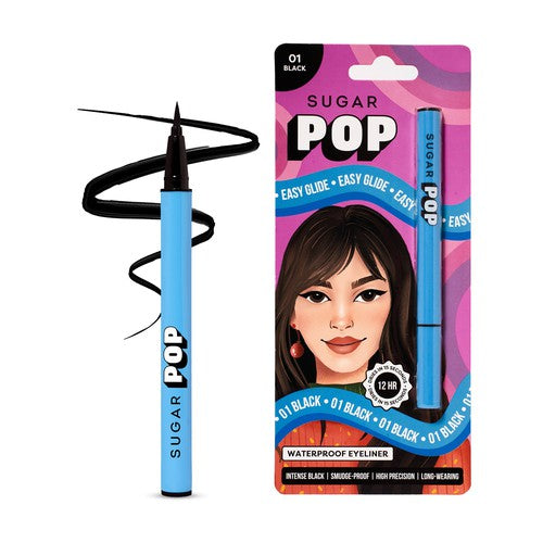 Waterproof Eyeliner - 01 Black (Kit)